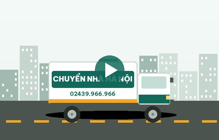 Đội xe chuyển nhà tại Hà Nội